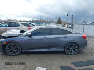 2020 Honda Civic Sedan Sport with VIN 2HGFC2F83LH540535, listed as a IAAI auction lot 41730827 with 80,648 mi miles. Bid and sale history available at carsss.com. Image 14.