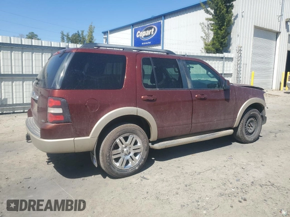 2009 Ford Explorer Eddie Bauer with VIN 1FMEU74E99UA33427, listed as a Copart auction lot 50471235 with 136,649 mi miles and Salvage title. Bid and sale history available at DreamBid. Image 3.