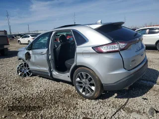 2016 Ford Edge Titanium with VIN 2FMPK4K94GBB49043, listed as a Copart auction lot 44937045 with 95,754 mi miles and Salvage Title. Bid and sale history available at carsss.com. Image 2.