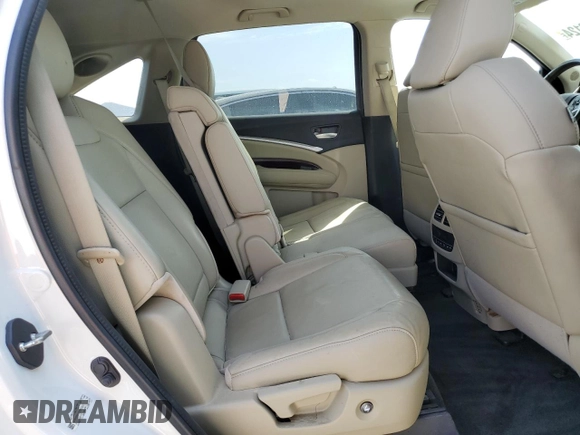 2015 Acura MDX Technology with VIN 5FRYD4H4XFB004541, listed as a Copart auction lot 74506124 with 106,304 mi miles and Salvage title. Bid and sale history available at DreamBid. Image 11.