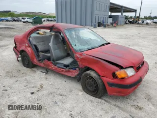 1995 Toyota Tercel DX z VIN JT2EL56EXS0046010, wystawiony jako Copart lot #59368644 z przebiegiem Nie podano mil oraz Szkoda całkowita • Salvage title. Historia ofert i sprzedaży dostępna na DreamBid. Obrazek 4.