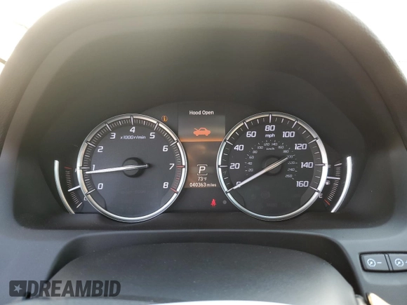 2020 Acura TLX with VIN 19UUB1F32LA015781, listed as a Copart auction lot 50972415 with 40,363 mi miles and Salvage Title. Bid and sale history available at carsss.com. Image 9.