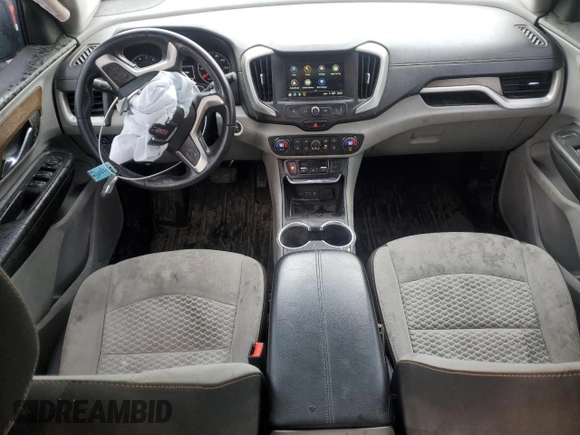 2018 GMC Terrain SLE with VIN 3GKALMEX0JL143404, listed as a Copart auction lot 46843685 with 88,094 mi miles and Salvage Title. Bid and sale history available at carsss.com. Image 8.