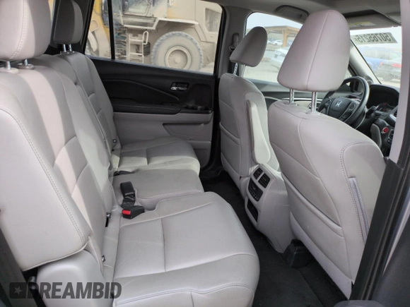 2018 Honda Pilot EX-L with VIN 5FNYF6H57JB071851, listed as a Copart auction lot 50765215 with 55,420 mi miles and Salvage Title. Bid and sale history available at carsss.com. Image 10.