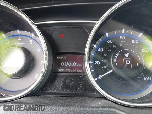 2012 Hyundai Sonata GLS with VIN 5NPEB4AC6CH331656, listed as a IAAI auction lot 41818783 with 179,604 mi miles. Bid and sale history available at carsss.com. Image 7.