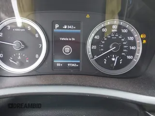 2018 Hyundai Sonata Sport with VIN 5NPE34AF8JH651873, listed as a IAAI auction lot 41777464 with 97,342 mi miles and . Bid and sale history available at carsss.com. Image 7.