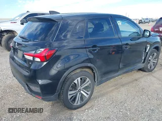 2021 Mitsubishi Outlander Sport ES with VIN JA4ARUAU5MU029246, listed as a IAAI auction lot 41690922 with 93,845 mi miles. Bid and sale history available at carsss.com. Image 4.