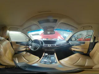 2015 Lexus LS 460 L with VIN JTHGL5EF2F5055740, listed as a Copart auction lot 46279815 with 84,629 mi miles and Salvage title. Bid and sale history available at DreamBid. Image 15.