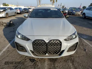 2022 BMW 4 Series 430i xDrive with VIN WBA73AP02NCK63692, listed as a Copart auction lot 84758794 with 21,484 mi miles and Salvage Title. Bid and sale history available at DreamBid. Image 5.