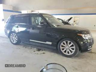 2016 Land Rover Range Rover HSE with VIN SALGS2KF2GA258801, listed as a Copart auction lot 54948595 with 56,495 mi miles and Salvage title. Bid and sale history available at DreamBid. Image 4.