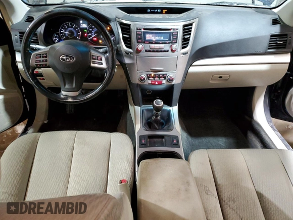 2012 Subaru Legacy Premium with VIN 4S3BMAC62C1042946, listed as a Copart auction lot 41381245 with 143,098 mi miles and Salvage title. Bid and sale history available at DreamBid. Image 8.