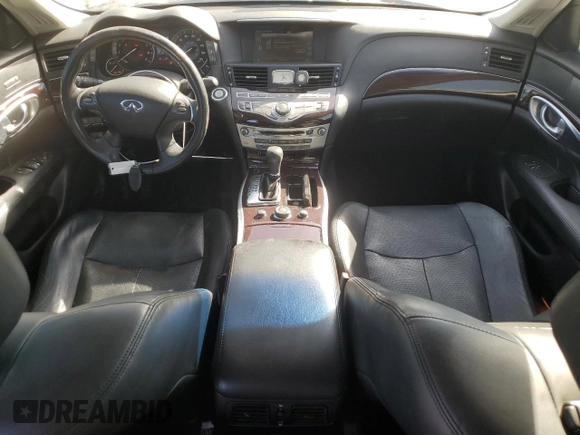 2012 Infiniti M37 with VIN JN1BY1ARXCM390142, listed as a Copart auction lot 76340224 with 144,506 mi miles and Clean Title. Bid and sale history available at carsss.com. Image 8.