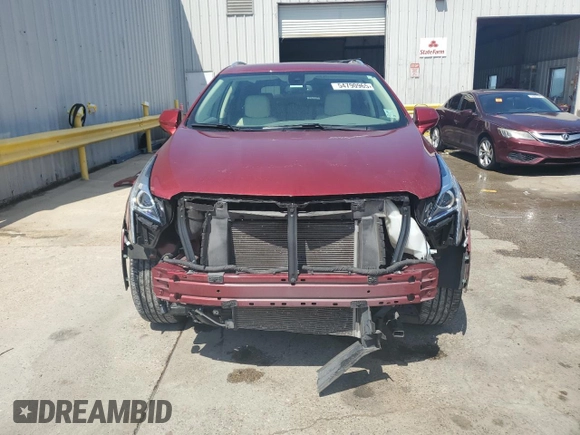 2019 Cadillac XT5 Luxury AWD with VIN 1GYKNDRS8KZ260502, listed as a Copart auction lot 54790965 with 32,910 mi miles and Salvage Title. Bid and sale history available at carsss.com. Image 5.
