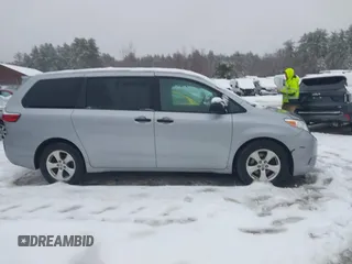 2017 Toyota Sienna L with VIN 5TDZZ3DC9HS802672, listed as a IAAI auction lot 41542558 with 147,788 mi miles and . Bid and sale history available at DreamBid. Image 13.