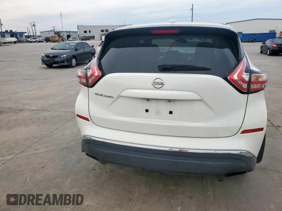 2018 Nissan Murano S with VIN 5N1AZ2MG6JN179643, listed as a Copart auction lot 48933545 with 123,739 mi miles and Salvage Title. Bid and sale history available at DreamBid. Image 6.