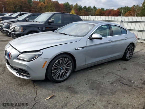 2016 BMW 6 Series 650i xDrive with VIN WBA6D6C52GG387898, listed as a Copart auction lot 77109254 with 106,134 mi miles and Salvage Title. Bid and sale history available at carsss.com. Image 1.