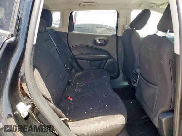 2018 Jeep Compass Sport with VIN 3C4NJDAB2JT220416, listed as a Copart auction lot 56775465 with 99,869 mi miles and Salvage title. Bid and sale history available at DreamBid. Image 11.