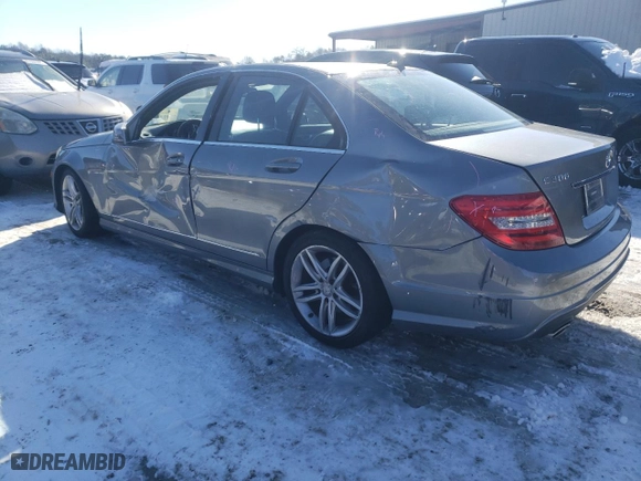 2012 Mercedes-Benz C-Class C 300 Sport with VIN WDDGF8BBXCR193533, listed as a Copart auction lot 87864035 with 125,809 mi miles and Salvage Title. Bid and sale history available at carsss.com. Image 2.