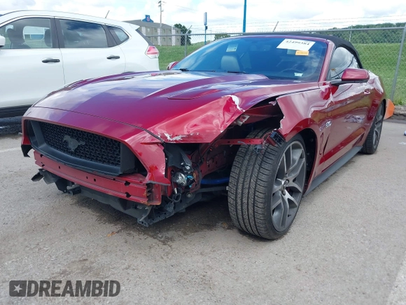 2015 Ford Mustang GT Premium with VIN 1FATP8FF9F5391718, listed as a IAAI auction lot 42499384 with 83,382 mi miles and . Bid and sale history available at DreamBid. Image 6.