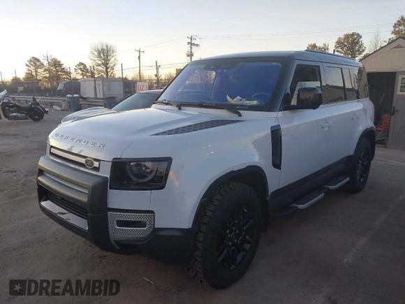 2021 Land Rover Defender SE with VIN SALEP7RU7M2042216, listed as a IAAI auction lot 41596950 with 80,456 mi miles and . Bid and sale history available at DreamBid. Image 18.