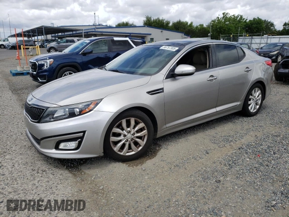 2014 Kia Optima EX z VIN 5XXGN4A7XEG343052, wystawiony jako Copart lot #56757305 z przebiegiem 210 678 mil mil oraz Tytuł czysty. Historia ofert i sprzedaży dostępna na DreamBid. Obrazek 1.