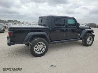 2023 Jeep Gladiator Overland with VIN 1C6HJTFG2PL559314, listed as a Copart auction lot 44985505 with 9,434 mi miles and Salvage Title. Bid and sale history available at carsss.com. Image 3.