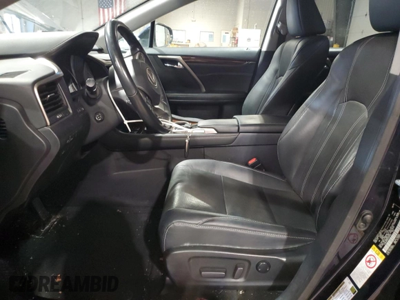 2019 Lexus RX 350 with VIN 2T2BZMCA2KC200165, listed as a Copart auction lot 48115985 with 91,833 mi miles and Salvage Title. Bid and sale history available at DreamBid. Image 7.
