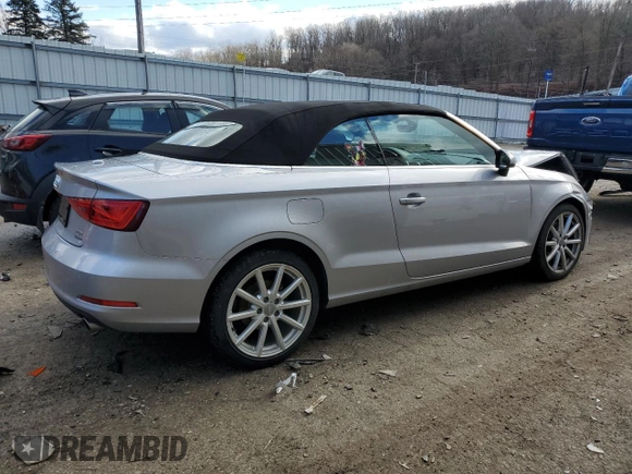 2016 Audi A3 2.0T Premium with VIN WAU78LFF9G1077441, listed as a Copart auction lot 81999203 with 25,401 mi miles. Bid and sale history available at carsss.com. Image 3.