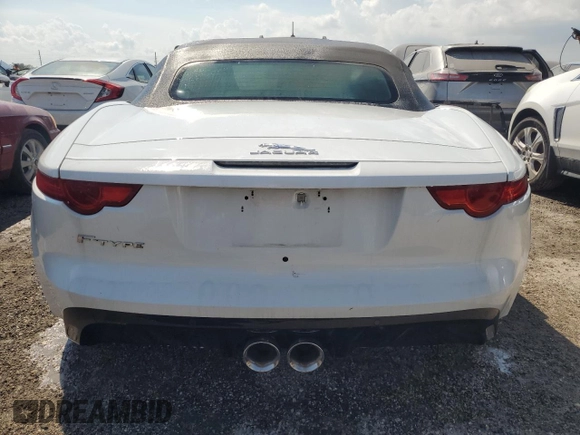 2014 Jaguar F-Type V6 with VIN SAJWA6E77E8K09195, listed as a Copart auction lot 75718204 with Not Provided miles and Non Repairable. Bid and sale history available at DreamBid. Image 6.
