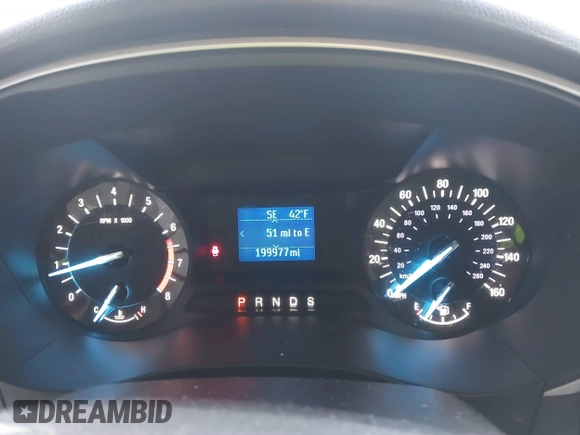 2016 Ford Fusion S with VIN 3FA6P0G73GR177327, listed as a IAAI auction lot 41217967 with 199,977 mi miles. Bid and sale history available at carsss.com. Image 7.