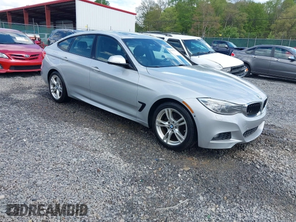 2014 BMW 3 Series 328i Gran Turismo xDrive z VIN WBA3X5C51ED556554, wystawiony jako IAAI lot #42149391 z przebiegiem 189 624 mil mil oraz . Historia ofert i sprzedaży dostępna na DreamBid. Obrazek 1.