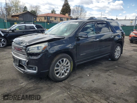 2015 GMC Acadia Denali with VIN 1GKKVTKD5FJ234329, listed as a Copart auction lot 53916065 with 109,903 mi miles and Salvage Title. Bid and sale history available at DreamBid. Image 1.