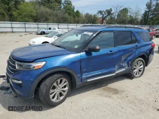 2020 Ford Explorer XLT z VIN 1FMSK7DH0LGA35382, wystawiony jako Copart lot #52282075 z przebiegiem 93 788 mil mil oraz Szkoda całkowita • Salvage title. Historia ofert i sprzedaży dostępna na DreamBid. Obrazek 1.