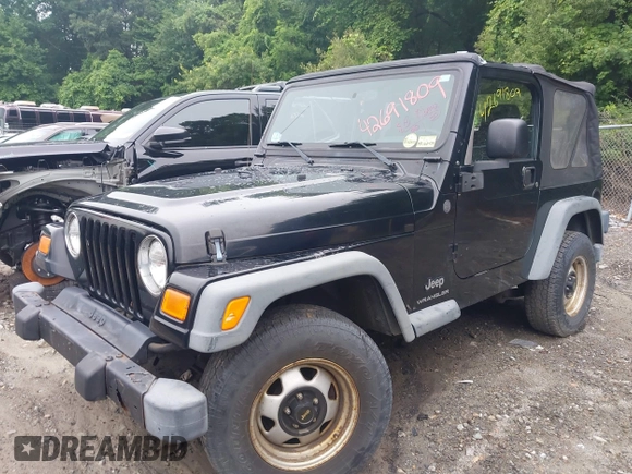 2004 Jeep Wrangler SE with VIN 1J4FA291X4P800973, listed as a IAAI auction lot 42691809 with 116,942 mi miles and . Bid and sale history available at DreamBid. Image 2.