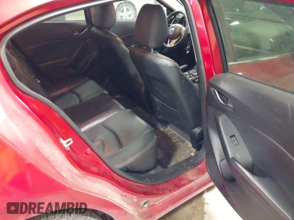 2015 Mazda 3 S Grand Touring with VIN JM1BM1M35F1233107, listed as a IAAI auction lot 41548503 with 141,496 mi miles and . Bid and sale history available at DreamBid. Image 8.