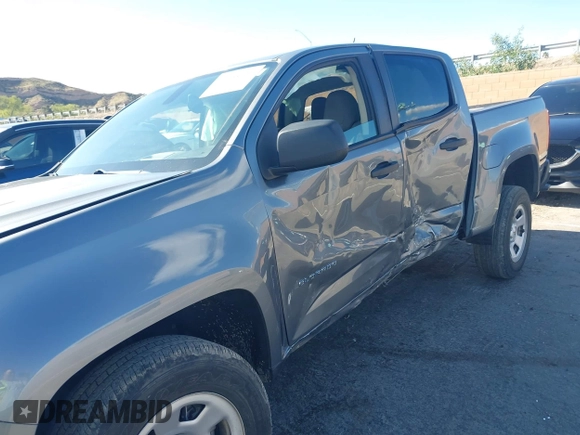 2021 Chevrolet Colorado 2WD Work Truck z VIN 1GCGSBEA5M1130412, wystawiony jako IAAI lot #41935021 z przebiegiem 56 475 mil mil oraz . Historia ofert i sprzedaży dostępna na DreamBid. Obrazek 6.