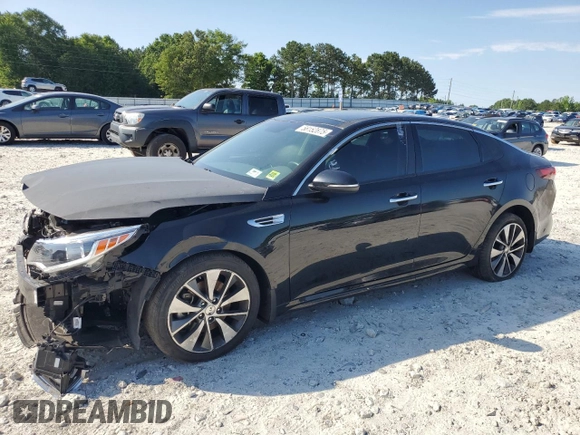 2018 Kia Optima LX with VIN 5XXGT4L33JG251971, listed as a Copart auction lot 58152875 with 84,434 mi miles and Salvage title. Bid and sale history available at DreamBid. Image 1.