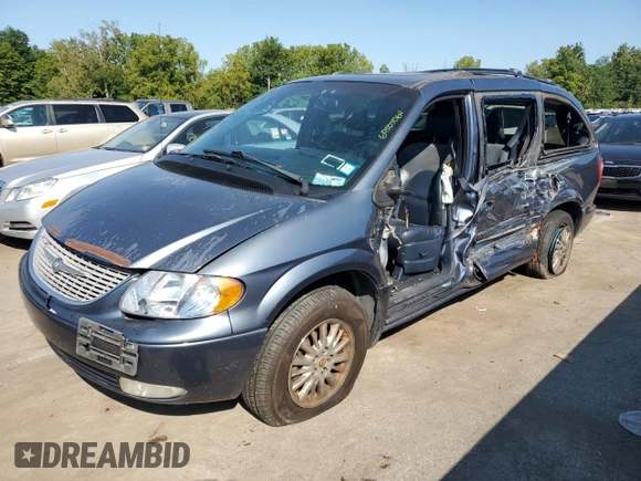 2001 Chrysler Town & Country Limited with VIN 2C8GP64L11R321830, listed as a Copart auction lot 69507064 with Not Provided miles and Salvage Title. Bid and sale history available at DreamBid. Image 1.