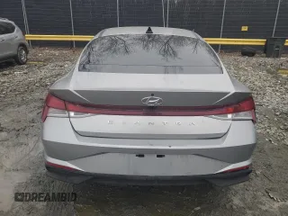 2021 Hyundai Elantra SEL with VIN 5NPLS4AG3MH004840, listed as a Copart auction lot 43558485 with 36,534 mi miles and Salvage Title. Bid and sale history available at carsss.com. Image 6.