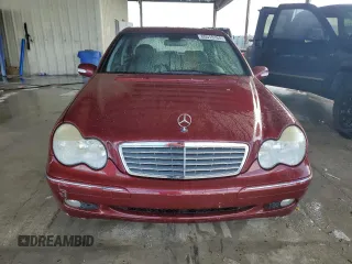 2002 Mercedes-Benz C with VIN WDBRF61JX2E002763, listed as a Copart auction lot 80010164 with 56,332 mi miles and Clean Title. Bid and sale history available at carsss.com. Image 5.