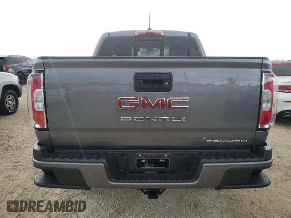 2021 GMC Canyon 2WD Denali with VIN 1GTG5EEN8M1180507, listed as a Copart auction lot 73862804 with 36,822 mi miles and Salvage Title. Bid and sale history available at carsss.com. Image 6.