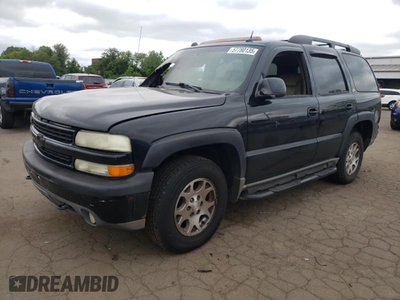 2004 Chevrolet Tahoe Z71 с VIN 1GNEK13T34R264169, выставлен на аукционе Copart как лот 57780135 с пробегом Не указан миль и На запчасти • Non repairable. История ставок и продаж доступна на DreamBid. Изображение 1.
