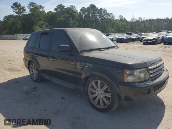 2007 Land Rover Range Rover Sport SC with VIN SALSH234X7A990275, listed as a Copart auction lot 55015325 with 118,427 mi miles and Salvage title. Bid and sale history available at DreamBid. Image 4.