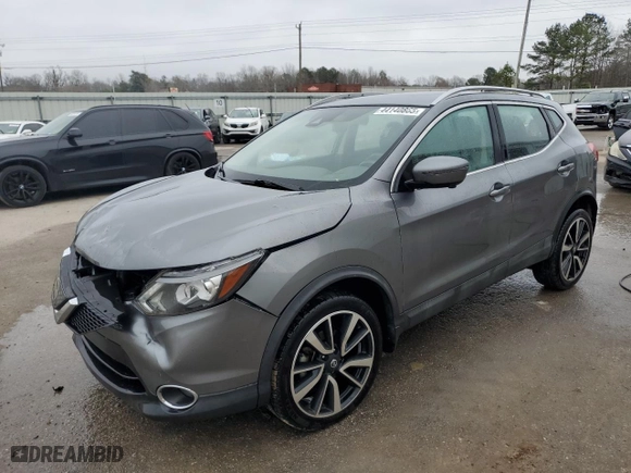 2018 Nissan Rogue Sport S with VIN JN1BJ1CP9JW500180, listed as a Copart auction lot 44140865 with 74,360 mi miles and Salvage Title. Bid and sale history available at carsss.com. Image 1.
