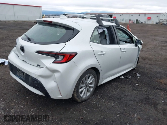 2023 Toyota Corolla SE with VIN JTND4MBE3P3201031, listed as a IAAI auction lot 41944692 with 39,712 mi miles and . Bid and sale history available at DreamBid. Image 4.
