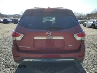 2013 Nissan Pathfinder SV with VIN 5N1AR2MM3DC620571, listed as a Copart auction lot 52930215 with 191,237 mi miles and Salvage Title. Bid and sale history available at carsss.com. Image 6.