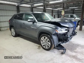 2020 Volkswagen Atlas SE with VIN 1V21E2CA7LC231971, listed as a Copart auction lot 52866725 with 75,621 mi miles and Salvage title. Bid and sale history available at DreamBid. Image 4.