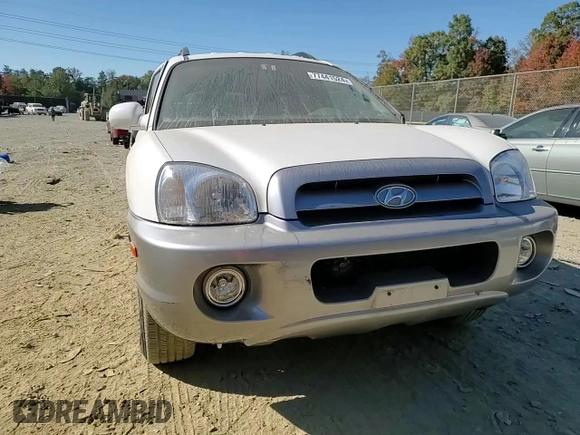 2005 Hyundai Santa Fe GLS with VIN KM8SC73D85U921384, listed as a Copart auction lot 77441524 with 33,254 mi miles and Salvage Title. Bid and sale history available at carsss.com. Image 12.