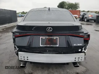 2023 Lexus IS 300 with VIN JTHCA1D26P5123020, listed as a Copart auction lot 51958175 with 30,539 mi miles and Salvage title. Bid and sale history available at DreamBid. Image 6.