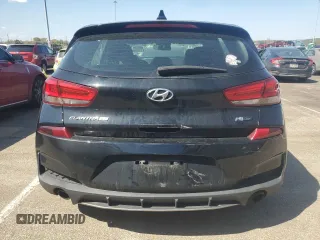 2019 Hyundai Elantra GT N Line with VIN KMHH55LC5KU109231, listed as a Copart auction lot 71754924 with 76,137 mi miles and Salvage Title. Bid and sale history available at carsss.com. Image 6.